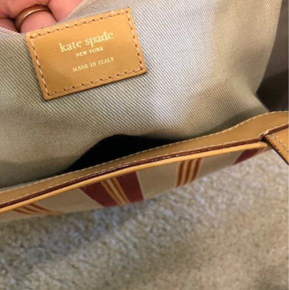 KATE SPADE SUMMER MONTEREY STRIPE TOTE BAG * - Picture 3 of 9